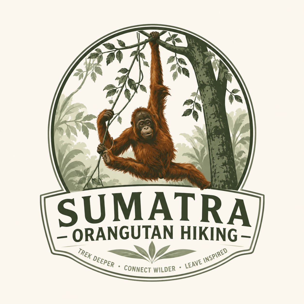 Jungle Trekking Orangutan Bukit Lawang